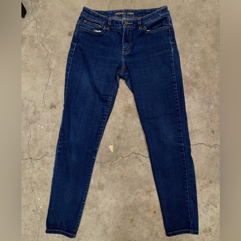Michael Kors Blue Skinny Jeans